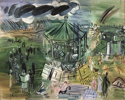 Söndag, Musik på landsbygden av Raoul Dufy