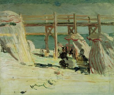 Vågbrytaren vid Sainte-Adresse av Raoul Dufy