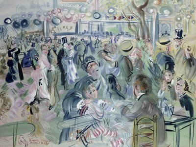 Moulin de la Galette av Raoul Dufy