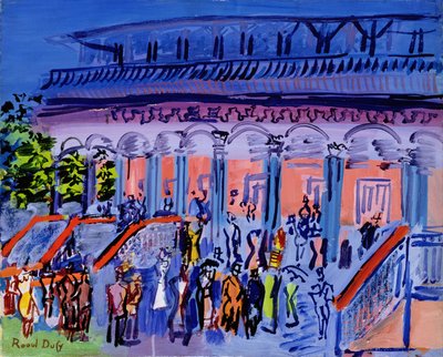 Ägarens inhägnad, ca 1930-5 av Raoul Dufy