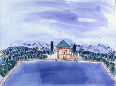 Poolen på Menara av Raoul Dufy
