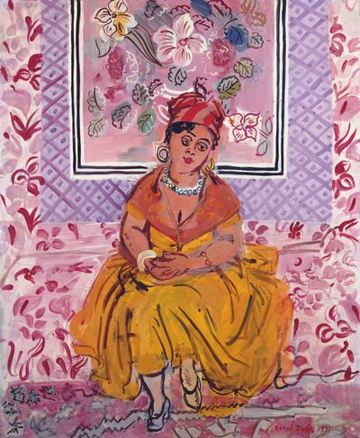 Kvinnan från Martinique av Raoul Dufy