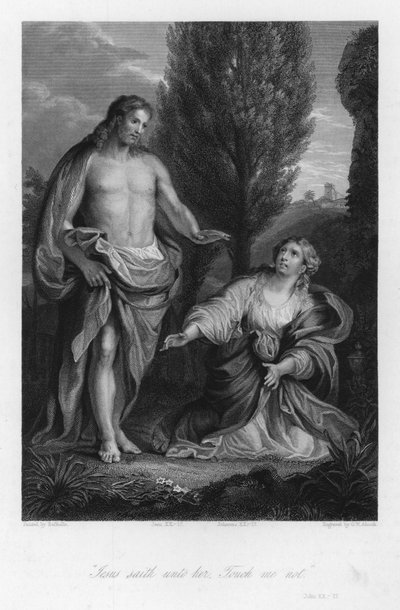 "Rör mig inte," John XX av after Raphael
