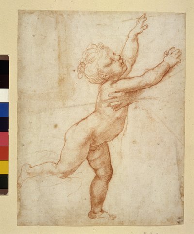 Barnstudie (teckning) av Raphael