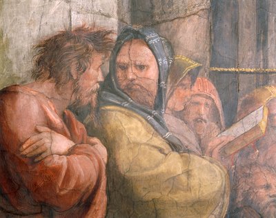 Vertreibung des Heliodor aus dem Tempel von Raphael (1483-1520)