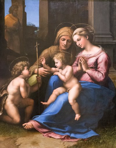 Madonna av gudomlig kärlek av Raphael (1483-1520)