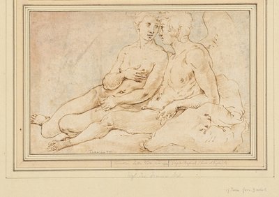 Amor och psyke, ca 1540. av Raphael