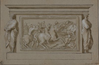 Förslag till begravningsmonument för Marchese Francesco Gonzaga av Raphael
