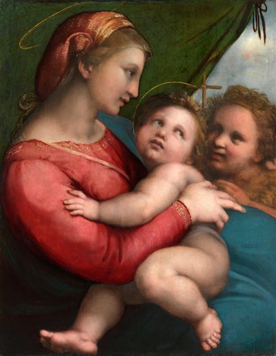 Madonnan med tältet av Raphael