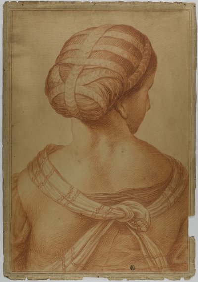 Musa sedd från baksidan av Raphael