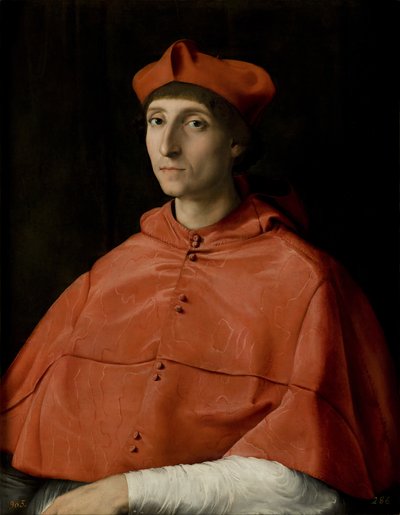 Portrait of a Cardinal av Raphael