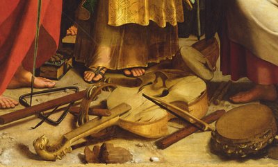 S:ta Cecilia omgiven av St. Paulus, St. Johannes evangelisten, St. Augustinus och Maria Magdalena av Raphael