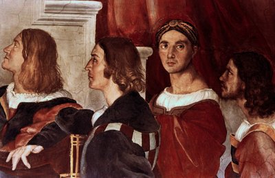 Mässan i Bolsena, detalj, 1512 av Raffaello Sanzio Raphael