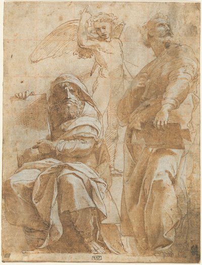 Profeterna Hosea och Jona av Raphael