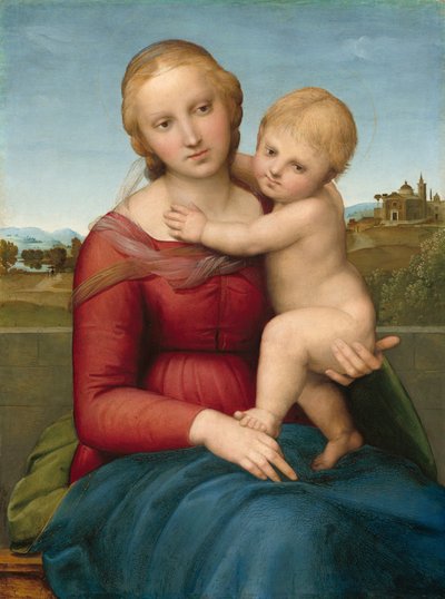 The Small Cowper Madonna, ca. 1505. av Raphael