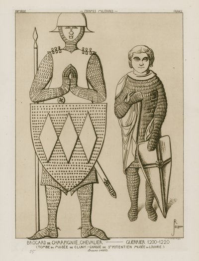 Brocard av Charpignie, riddare - soldat, 1200-1220 av Raphael Jacquemin