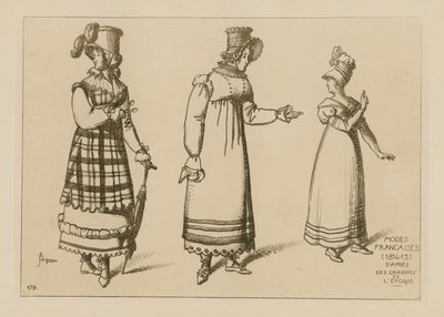 Franskt mode (1814-15) av Raphael Jacquemin