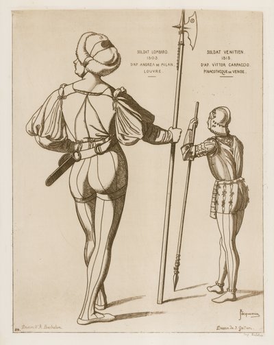 Italienska soldater från 1500-talet av Raphael Jacquemin