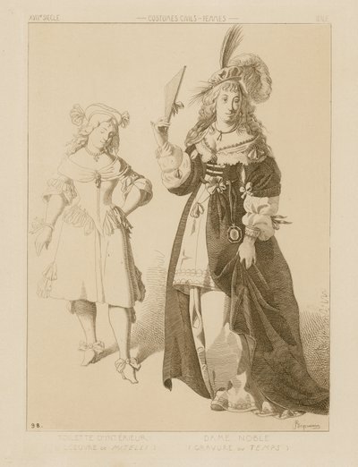 Italienska kvinnor på 1600-talet av Raphael Jacquemin