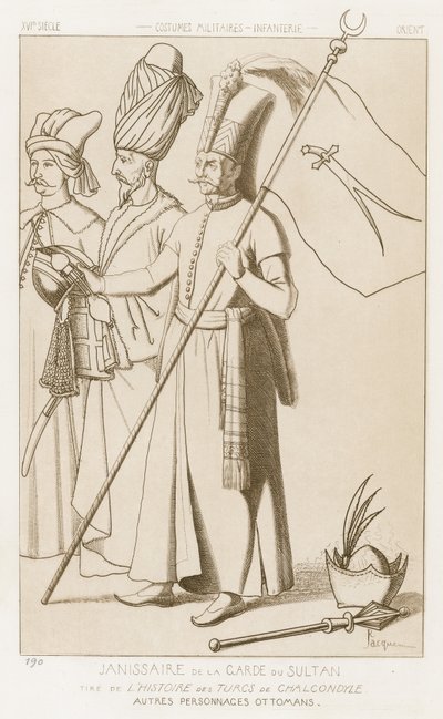 Sultanens janitsjarvakt av Raphael Jacquemin
