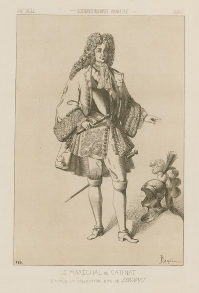 Nicolas Catinat, marskalk av Frankrike (16371712) av Raphael Jacquemin