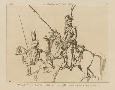 Ryska gardets kosacker (1808 och 1814-15) av Raphael Jacquemin
