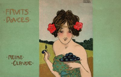 Gröngölingar, ca 1900 (illustration) av Raphael Kirchner