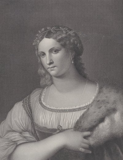 La Fornarina, 1814 av Raphael Morghen
