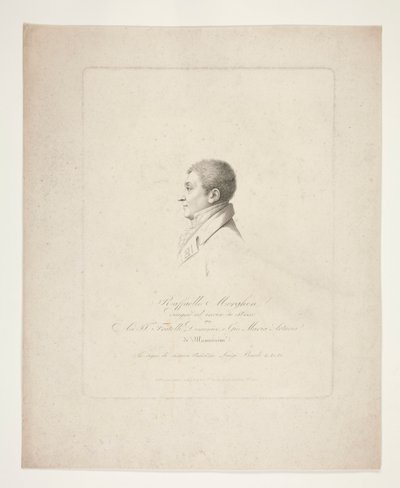Raphael Morghen [Självporträtt] av Raphael Morghen