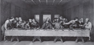 Den sista måltiden, 1800 av Raphael Morghen