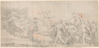 Utsikt över Guido Renis Aurora av Raphael Morghen