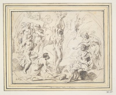 Marsyas flågning av Raymond Lafage