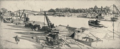Port Henri IV, 1915 av Raymond Ray Jones