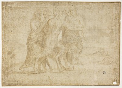 Faun och nymfer av Raymond de Lafage