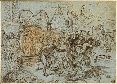 Stening av Sankt Stefan av Raymond de Lafage