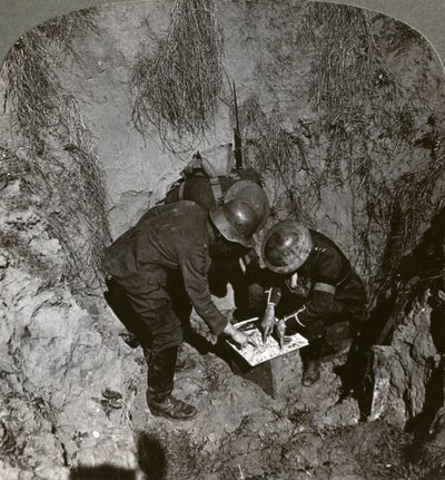 Tillfångatagen tysk fånge som gav information till sina fångare, första världskriget, 1914-1918. av Realistic Travels Publishers