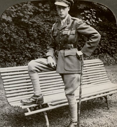 Prinsen av Wales i militäruniform, Frankrike, första världskriget, 1914-1918. av Realistic Travels Publishers