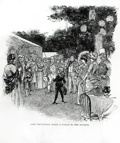 Illustration för Little Lord Fauntleroy (gravyr) av Reginald Bathurst Birch