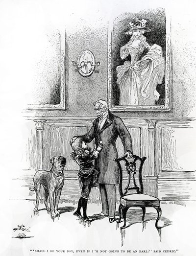 Illustration för Little Lord Fauntleroy (gravyr) av Reginald Bathurst Birch
