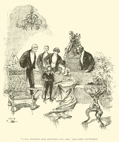 Illustration för Little Lord Fauntleroy av Reginald Bathurst Birch