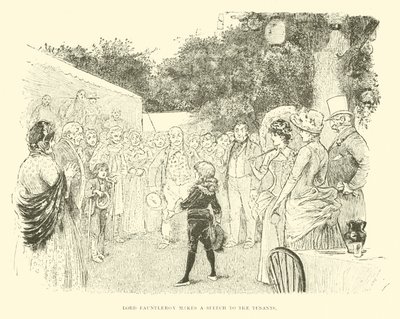 Illustration för Little Lord Fauntleroy av Reginald Bathurst Birch