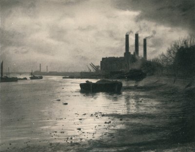 Chelsea Power Station, c1927, 1927 av Reginald Belfield