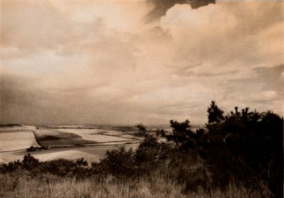 Från Downs ovanför Streatey, Berks, c1927, 1927 av Reginald Belfield