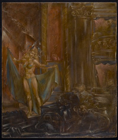 Burlesk av Reginald Marsh