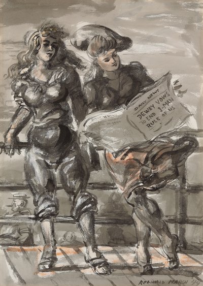 Dagliga nyheter av Reginald Marsh