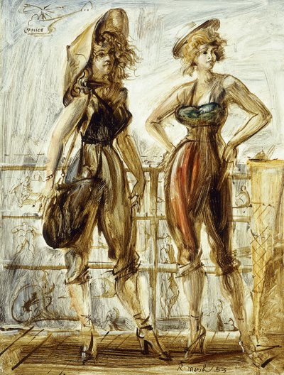 Strandpromenaden av Reginald Marsh