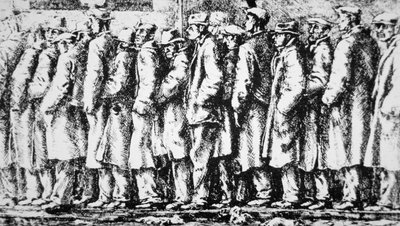 The Breadline av Reginald Marsh