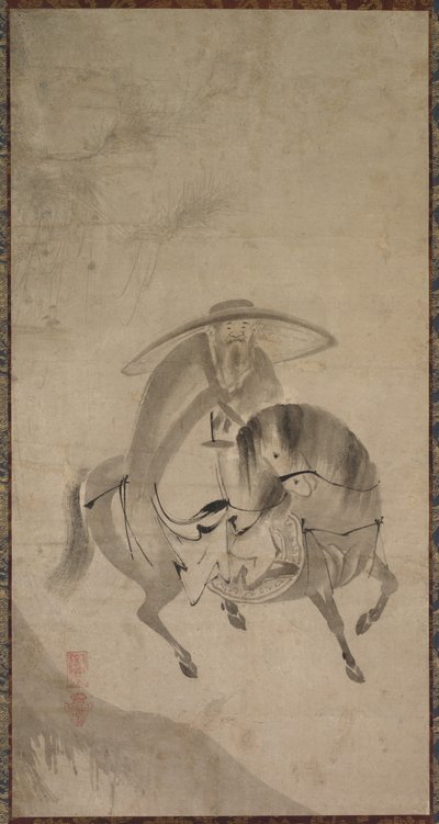 Su Dongpo rider på en åsna av Reietsu