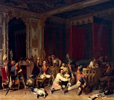 Inkvartering av franska soldater av Reinhard Sebastian Zimmermann