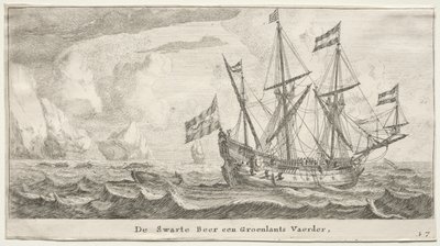 Ships of Amsterdam: The Black Bear, en Grönlandsvalfångare. av Reinier Nooms